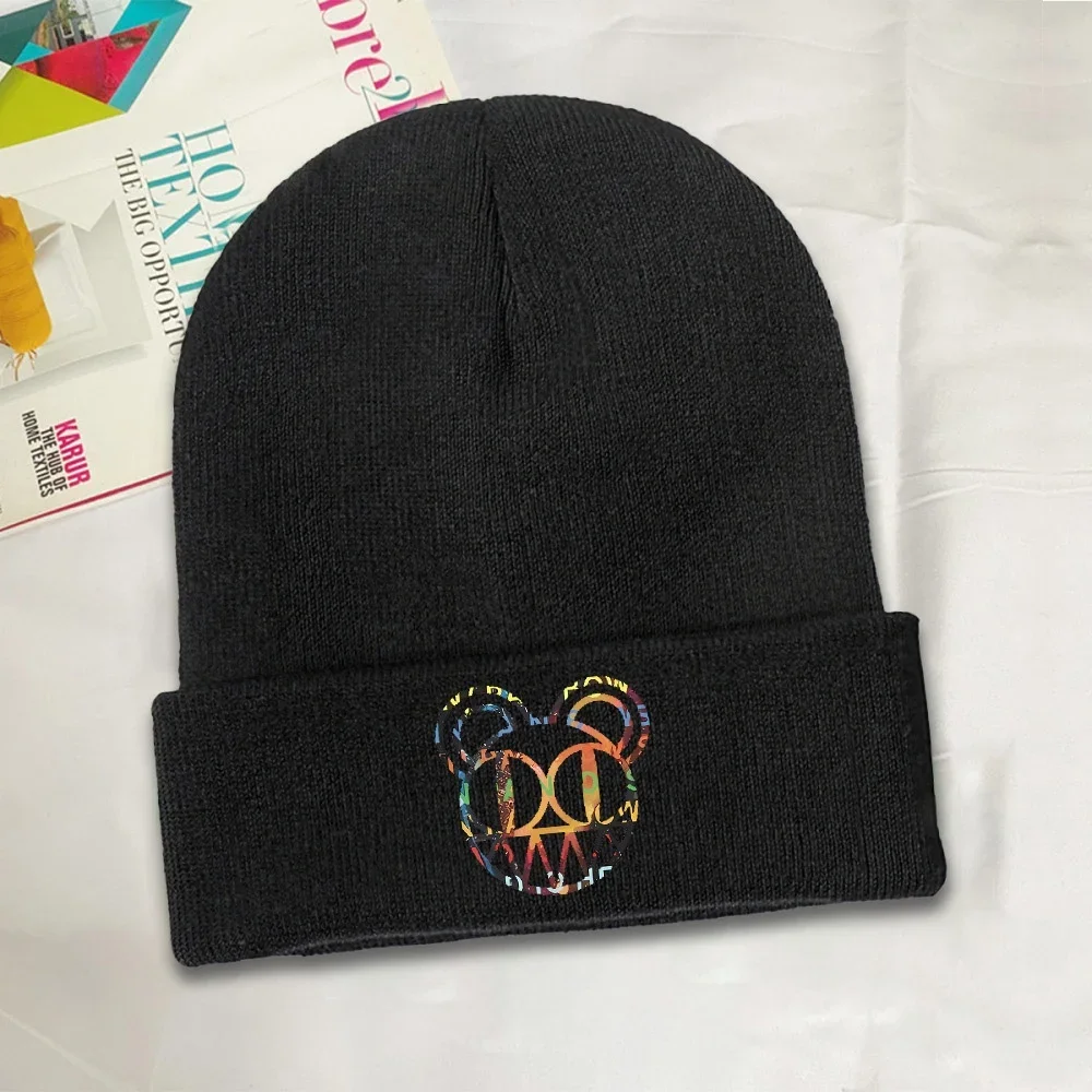 2026 1pc RADIOHEADs Music Logo Beanie Hats Vintage Caps Men Women Gym Knitting Hat Autumn Design Thermal Elastic Beanie Hat