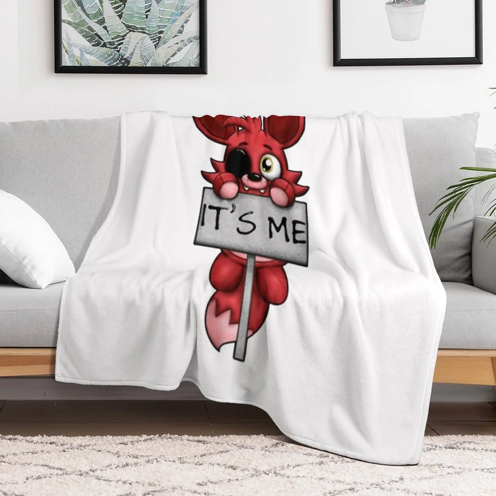 Its me foxy Throw Blanket Decorative Throw Weighted Thins Camping Blankets