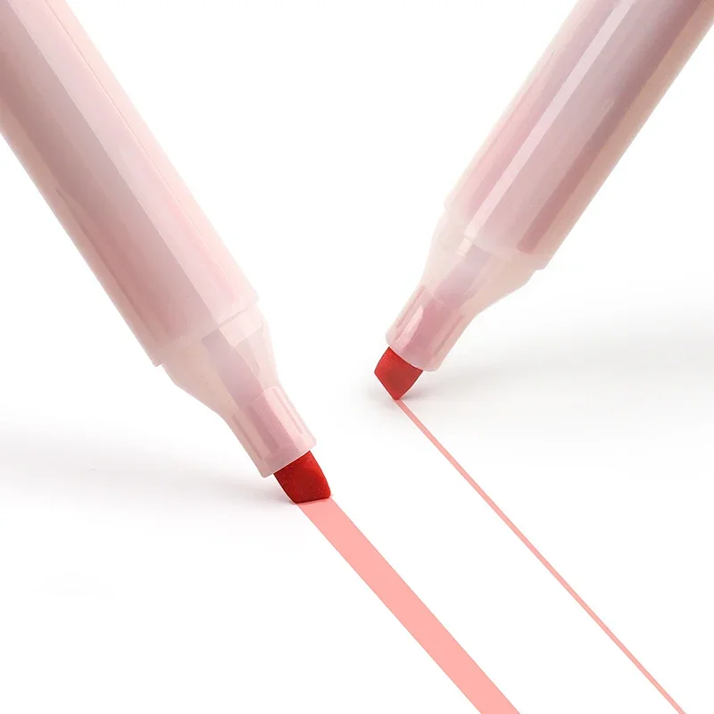 Triangle Large Capacity Ink Highlighter Marker Pen Candy Color Neon Pastel Highlighters for Student Marking/Drawing/Doodling