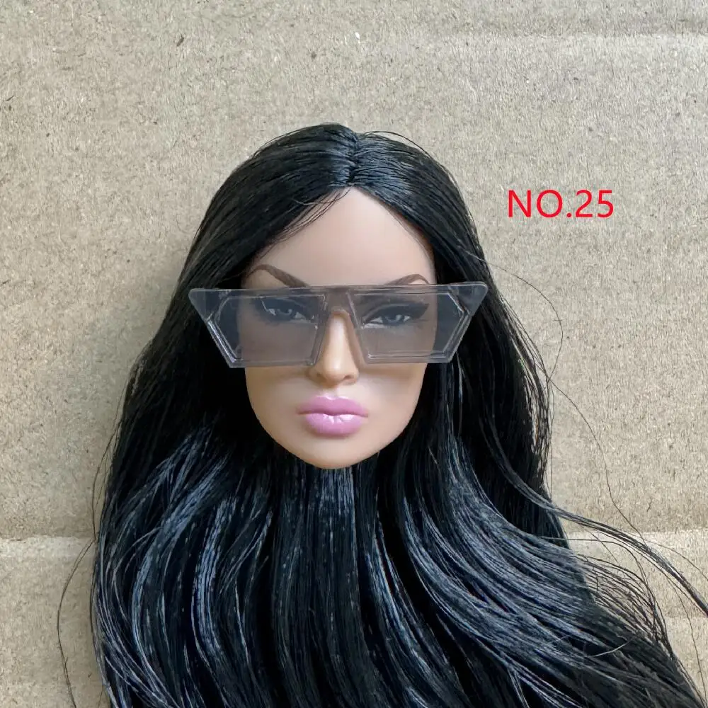 Original Puppe Gläser Sonnenbrille Verschiedene Stile Mode Multi-farbe Zubehör Für 1/6 PP/FR BJD DIY Puppe Dekore – Detail 5