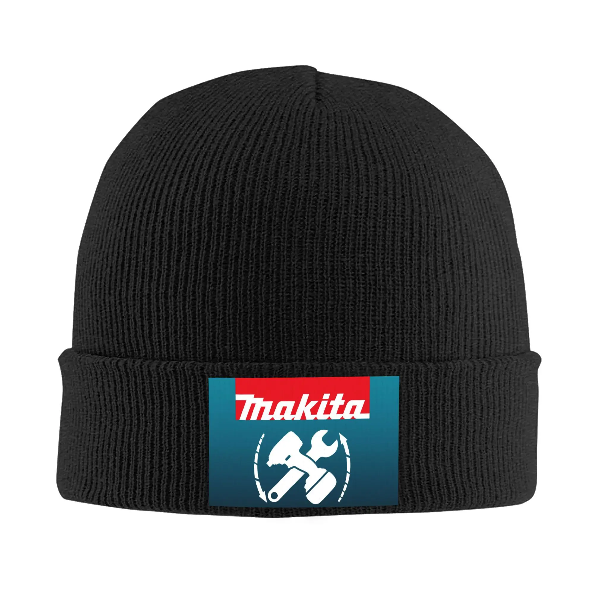 Custom Makitas Power Tools Beanie Cap Unisex Winter Warm Bonnet Homme Knitting Hat Street Outdoor  Skullies Beanies Caps