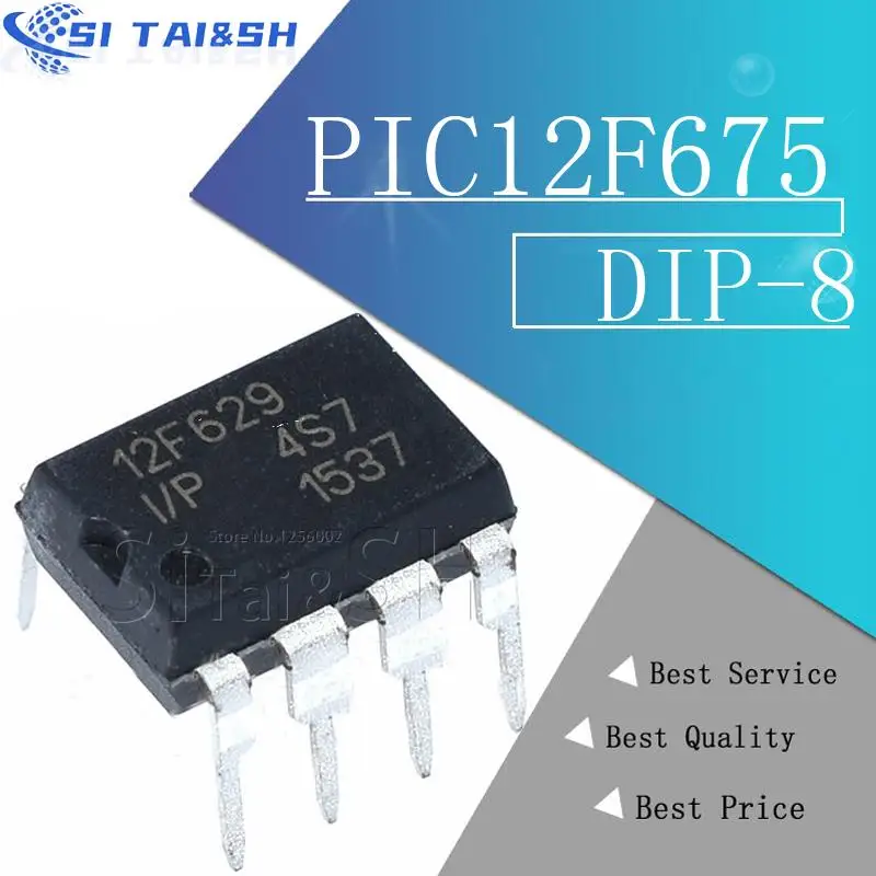 

1 шт./лот P 12F675-I/P 12F675 P 12F675 = P 12F629-I/P P 12F629 12F629 SAME Водонепроницаемый корпус