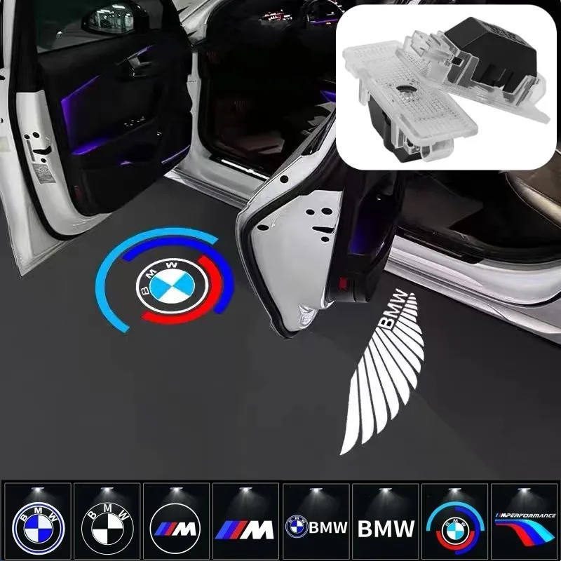

2/4PCS BMW group car door welcome light old BMW E39 1999-2006 x5 x52 e53 1995-2002 528i 1998 z8 laser LED projector.auto parts