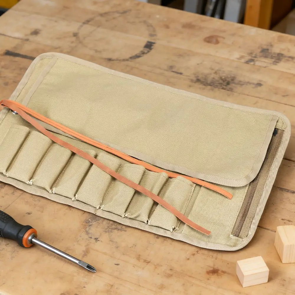 Roll Up Hardware Tool Pouch For For RUITOOL Organizer Bag Portable Wrench Screwdriver Hand Tool Storage Accessory