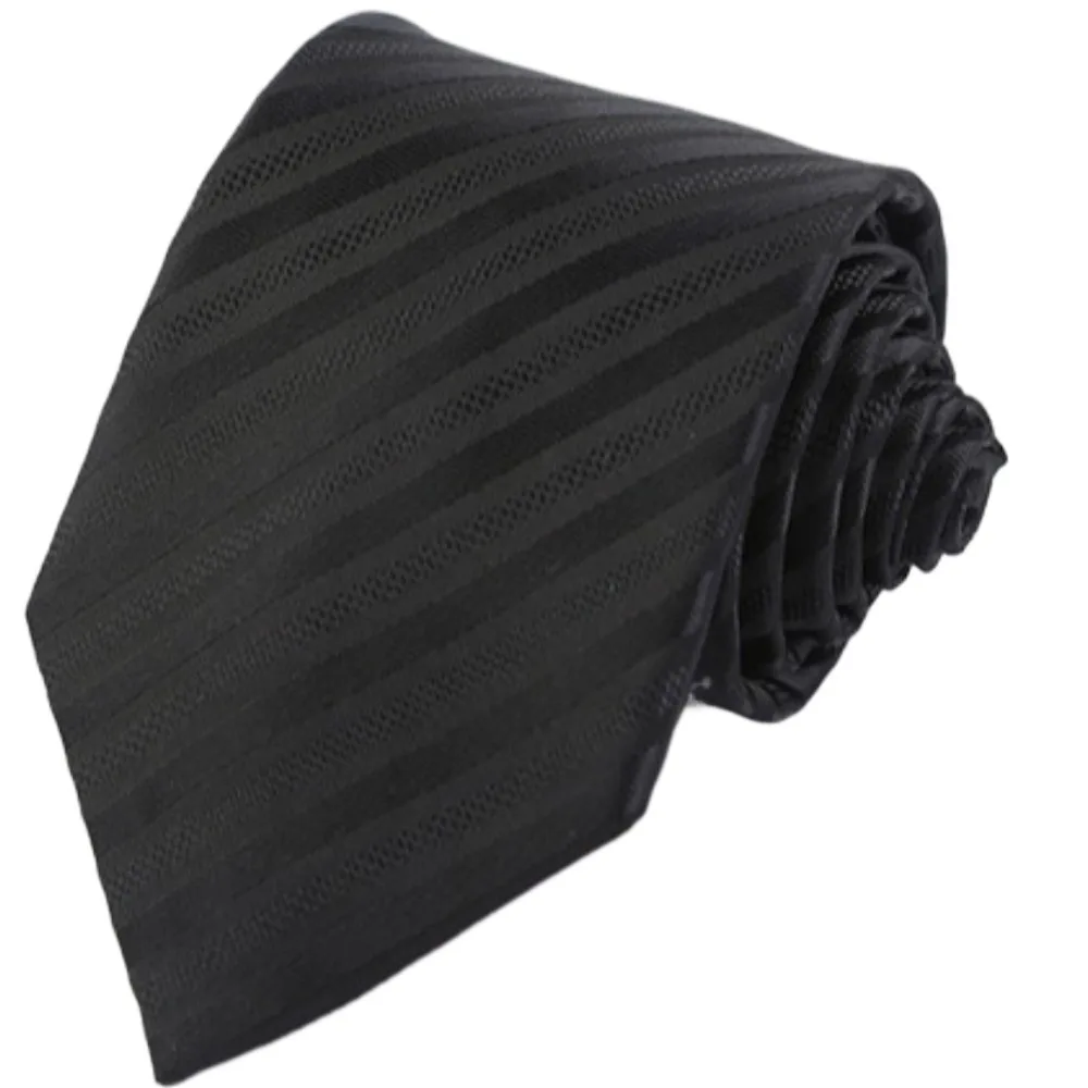 

Classic Skinny Tie Stripe Neck Ties Collar Accessories Business Formal Tie Woven Wedding Necktie Men Office
