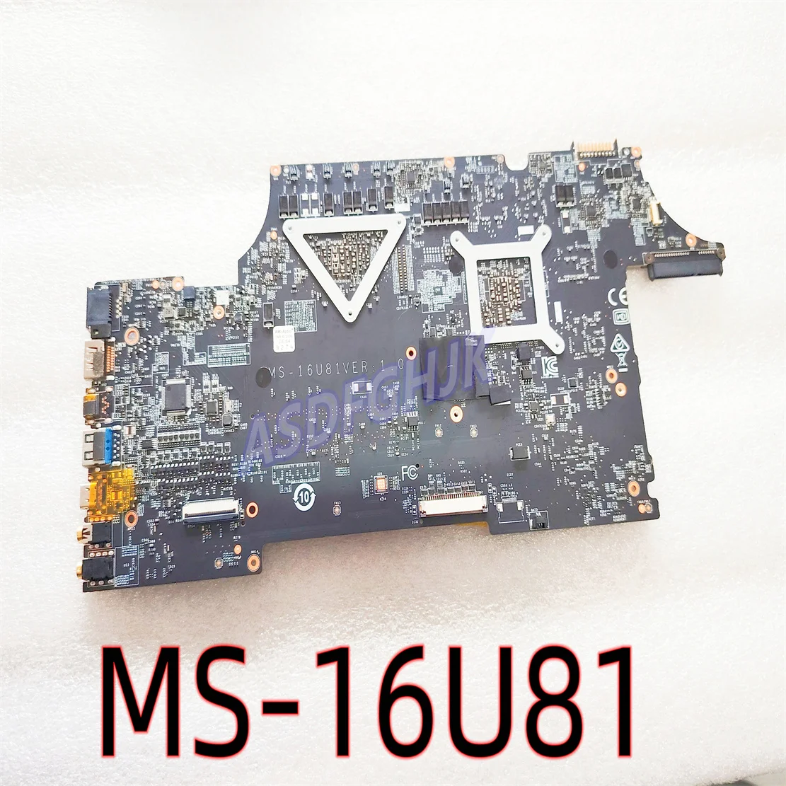 MS-16U81 VER 1.0 LAPTOP MOTHERBOARD FOR MSI GL63 GL73 MS-16U8 MAINBORAD WITH I7-9750H CPU AND GTX1650M TEST OK