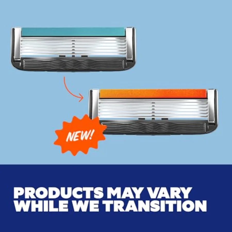 مجموعة حلاقة للسفر مع 4 خراطيش إعادة تعبئة إغلاق إضافية ومقبض واحد تتضمن غطاء ماكينة حلاقة للاستخدام النهائي المثالي لرحلة العمل #6