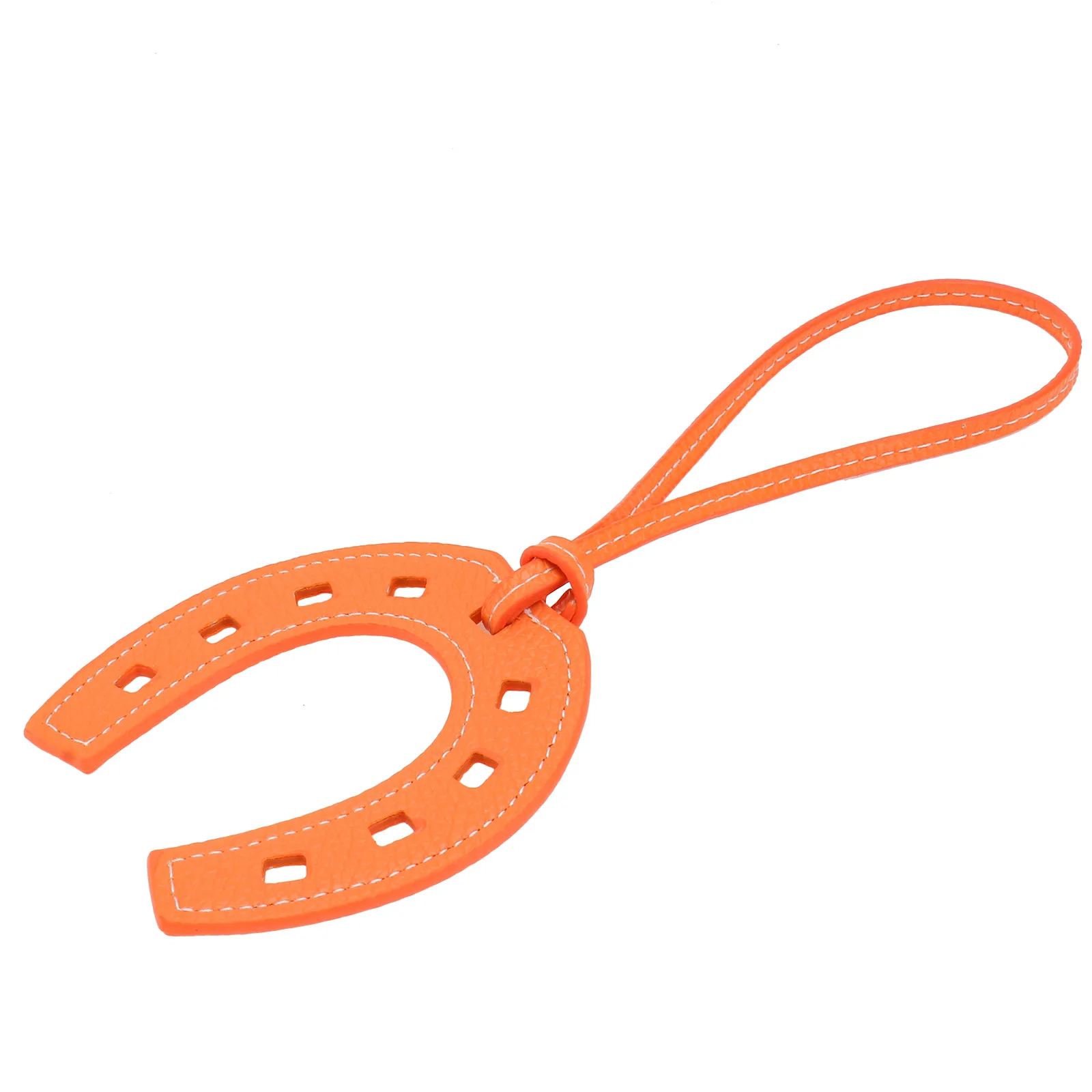 

Horseshoe Pendant PU Keychains Creative Hanging naments Bag Adornment Long Lasting Material Bright Color Detail