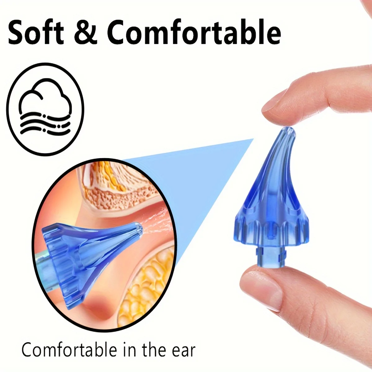 Effective Earwax Removal Tool With Earball Syringe Travel-Friendly Ear Cleaning Kit For Gentle Cleaning Of The Ears Earwax