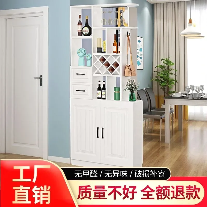 Entrance cabinet, shoe cabinet, integrated door, screen wine cabinet, living room compartment cabinet