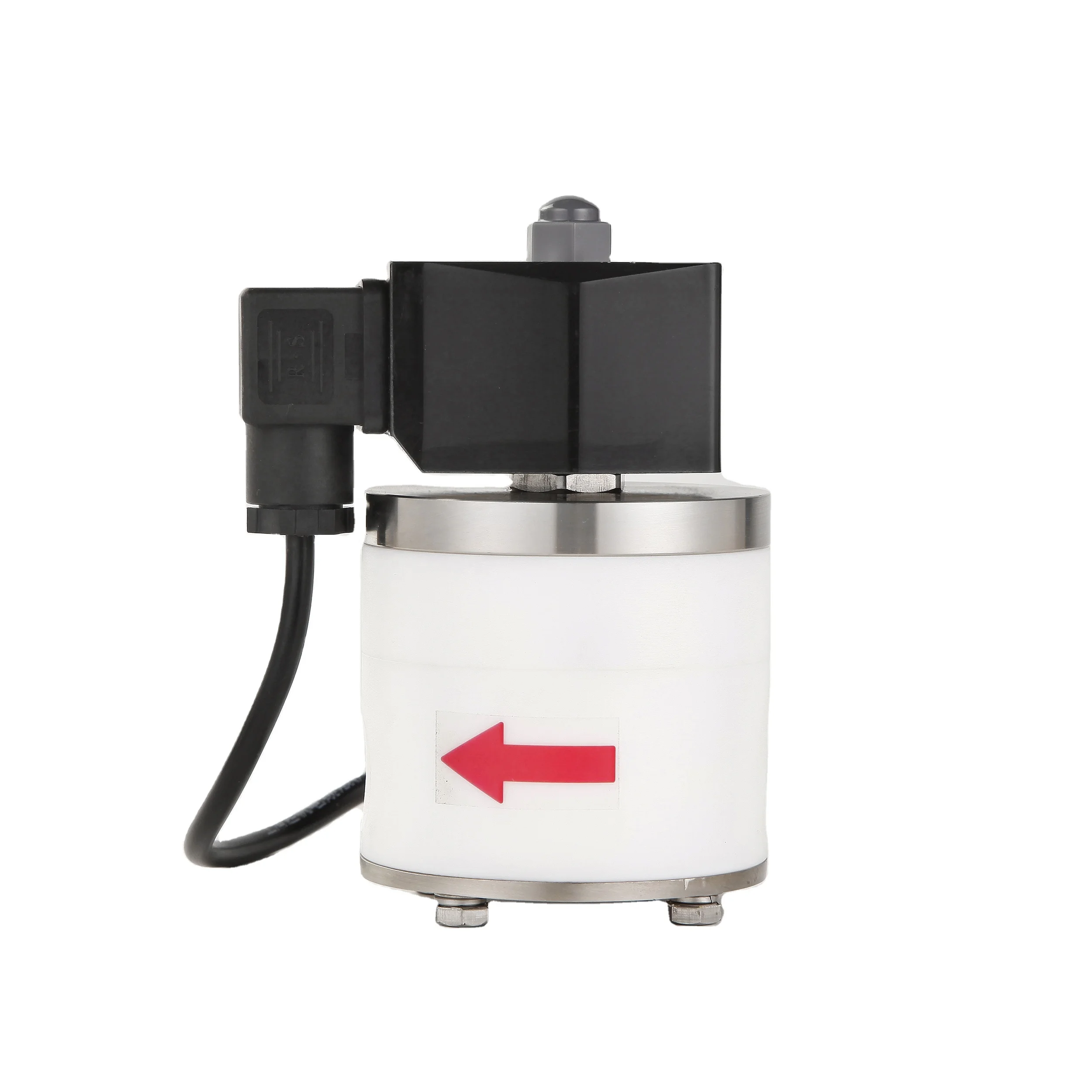 LanYuXuanChina Valve Supplier ZCF-15 PTFE Material Anti-corrosive Solenoid Valve for Chemistry Medium