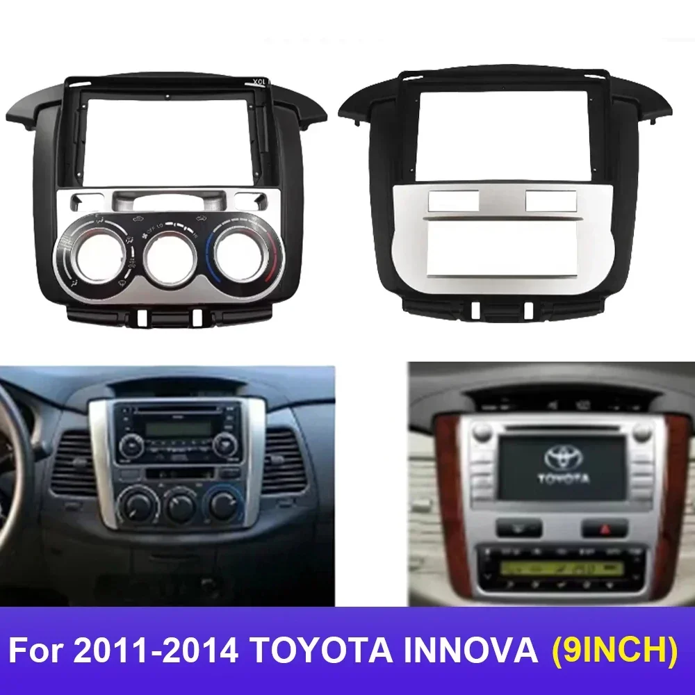 

Автомобильный радиоприемник для 2011-2014 TOYOTA INNOVA (9 дюймов), облицовка, Android, GPS, MP5, стереопроигрыватель, 2 Din, установка панели приборной панели