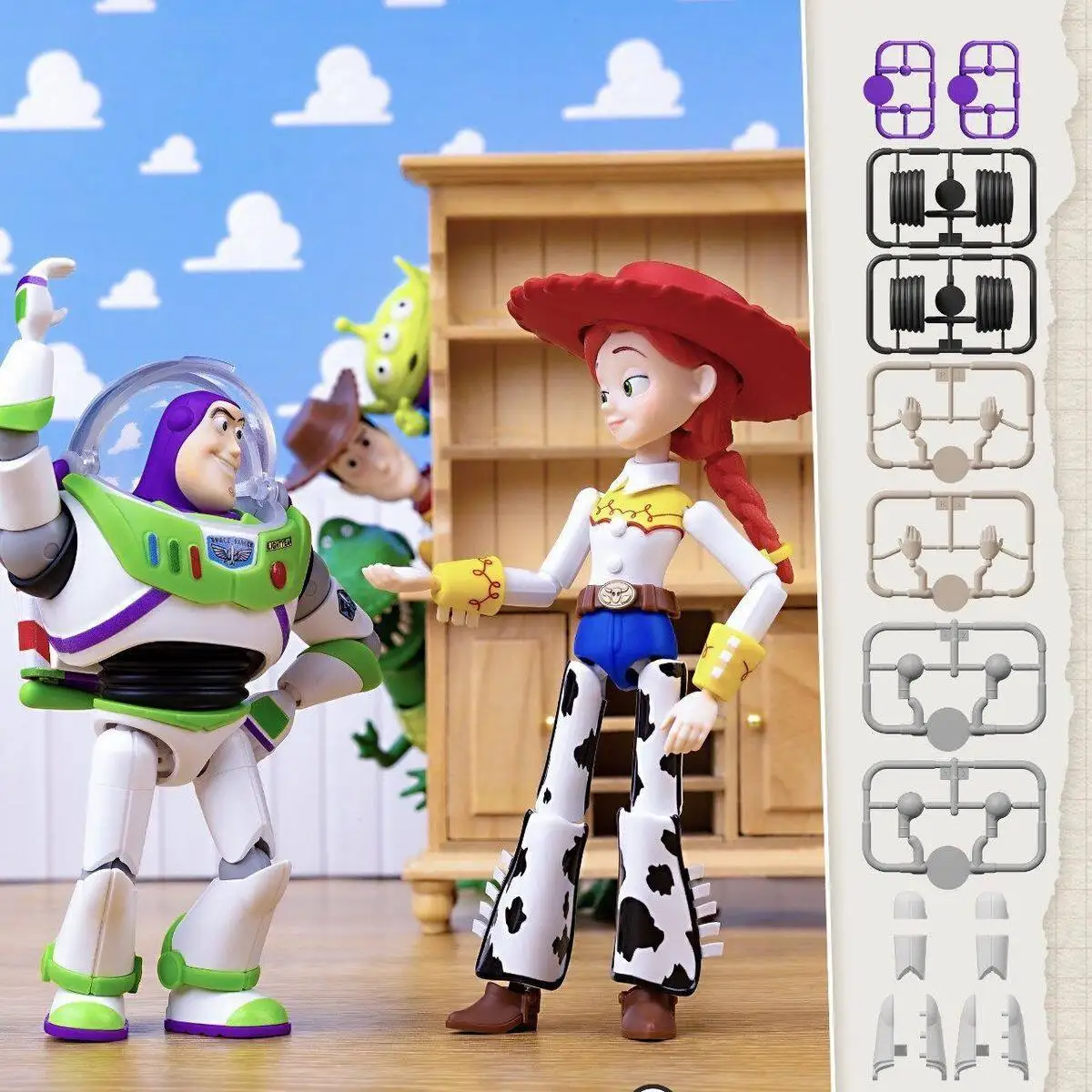 Blokees Toy Story Elite Edition GV01 Buzz Lightyear Woody Action