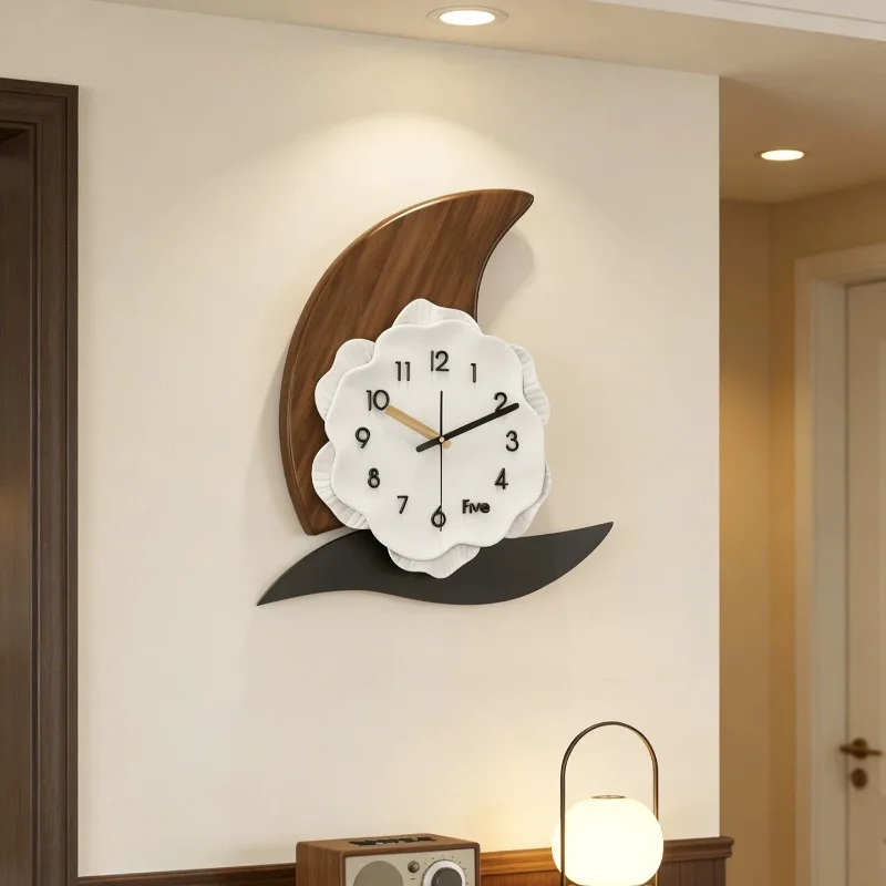#Luxury Modern Classic Design Wall Clock Nordic Unique Art Bedroom Wall Clock Aesthetic Living Room Minimalist Home Decoration