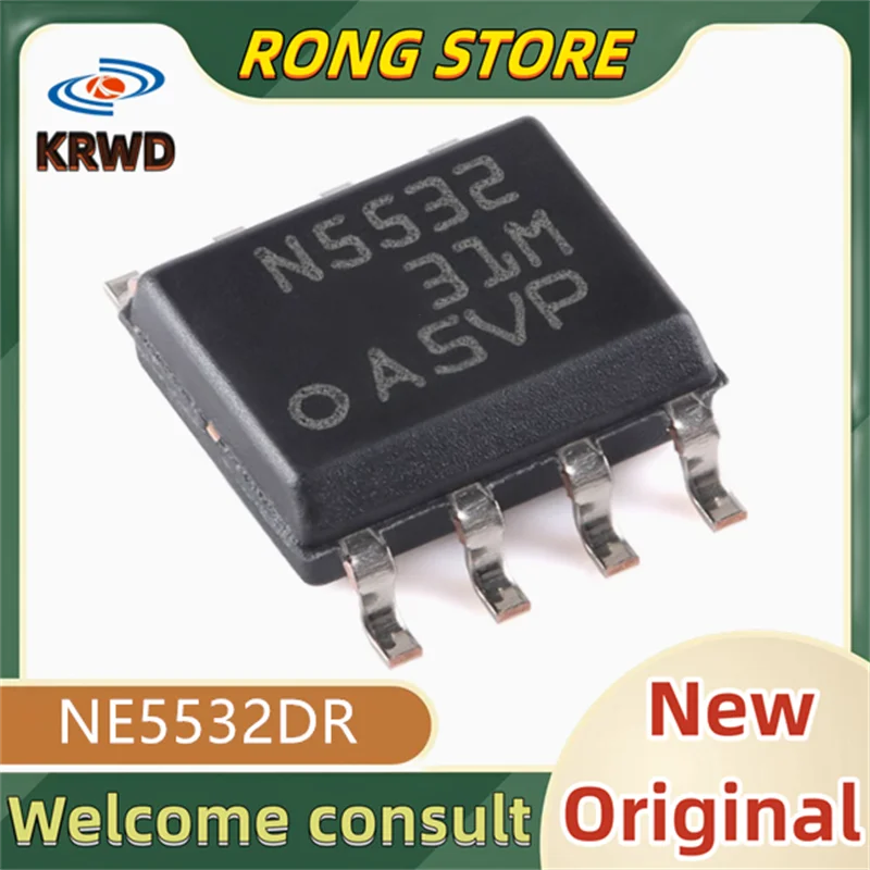 50PCS N5532 New Original Chip IC NE5532DR NE5532D NE5532 5532DR SOP-8