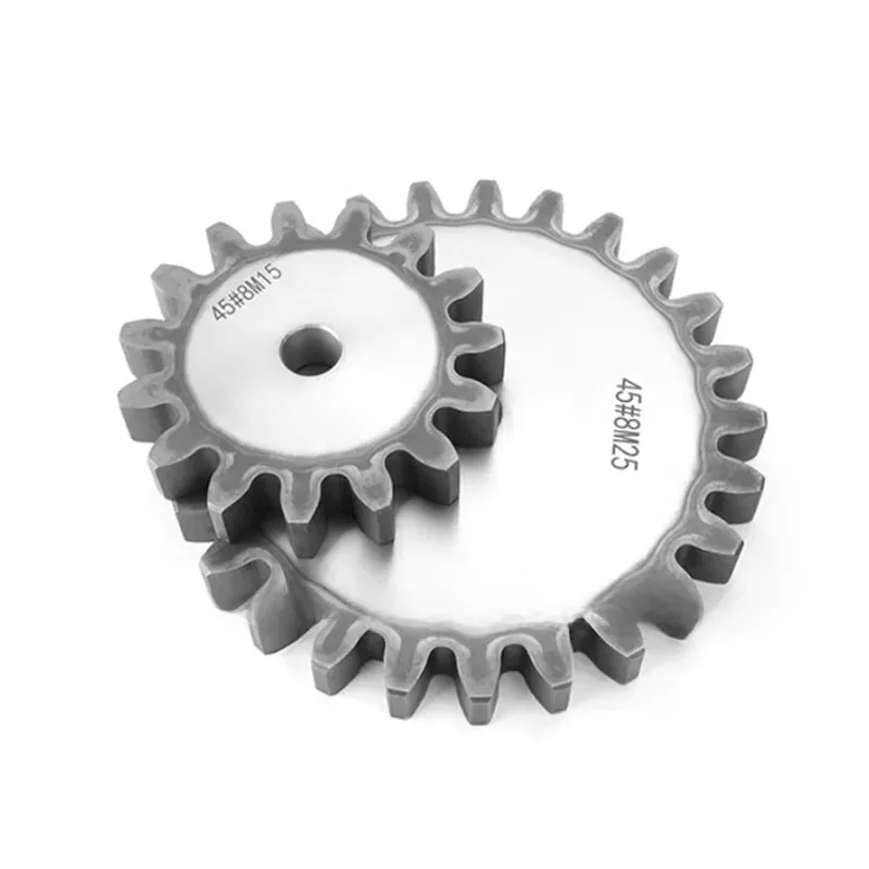 1Pcs 5M 6M 7M 8M Spur Flat Gear 10‑18T 45# Steel Quenched Cylindrical Gear Process Hole Motor Drive Mechanical Transmission Part