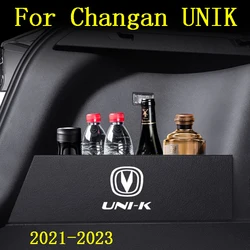 For Changan UNIK UNI-K 2021-2023 Car Interior Trunk Organizer Storage Save Space Partition Decoration Auto Accessories