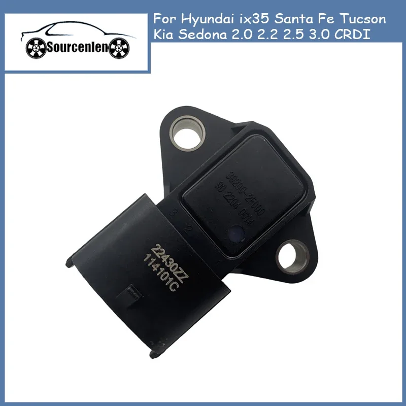 

39200-2F000 датчик давления на входе для Hyundai ix35 Santa Fe Tucson Kia Sedona 2,0 2,2 2,5 CRDI 392002F000 3,0