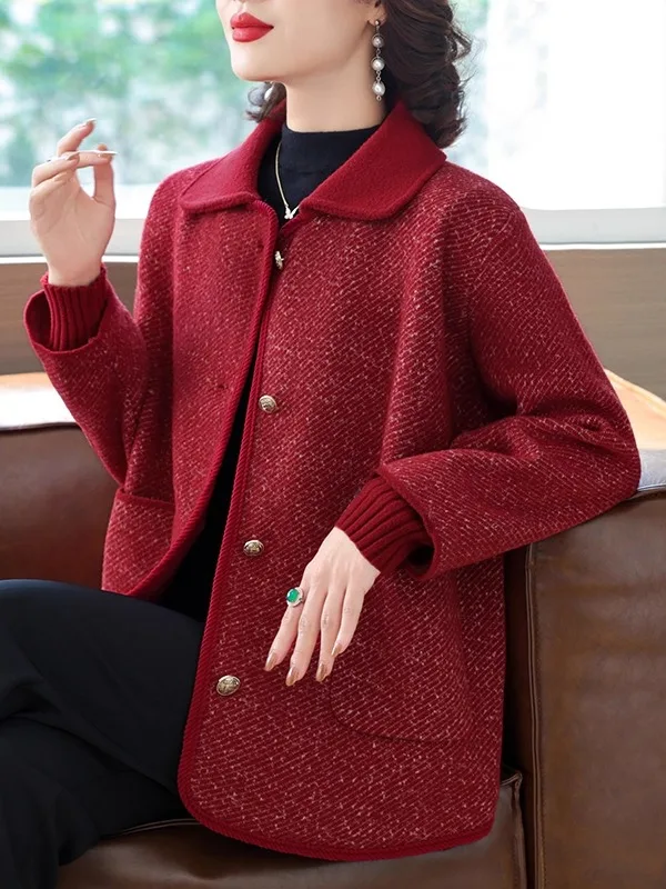

Stylish Spring Outerwear for Older Women Wedding Banquet Matron of Dresses Fashionable Jackets for Women over 50