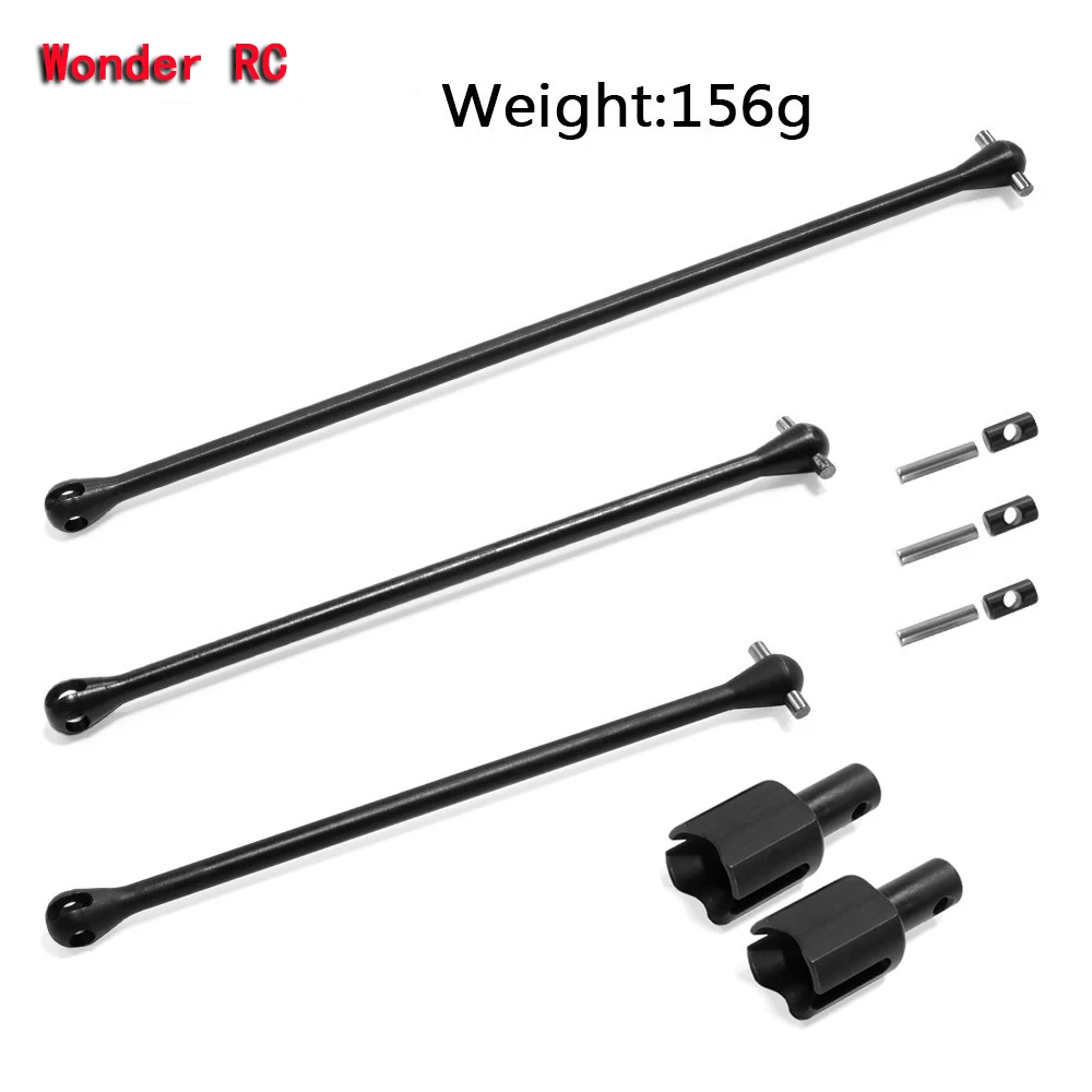 Metal Steel Central Drive Shaft CVD Driveshaft Diff Cup Drive Cup Upgrade Parts for Arrma 1/5 KRATON 8S Outcast 8S