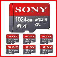 SONY Micro SD TF Card Mini 1TB Memory Card Class 128GB 256GB High Speed Cartao De Memoria Flash Memory TF Mecard C10 For Xiao Mi