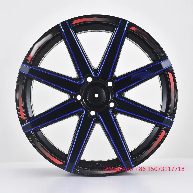 

18x8.5 Inch Et 30-45mm Pcd 100-114.3mm Aluminum 5 Hole Rims Alloy Wheels Aluminum Alloy Wheels