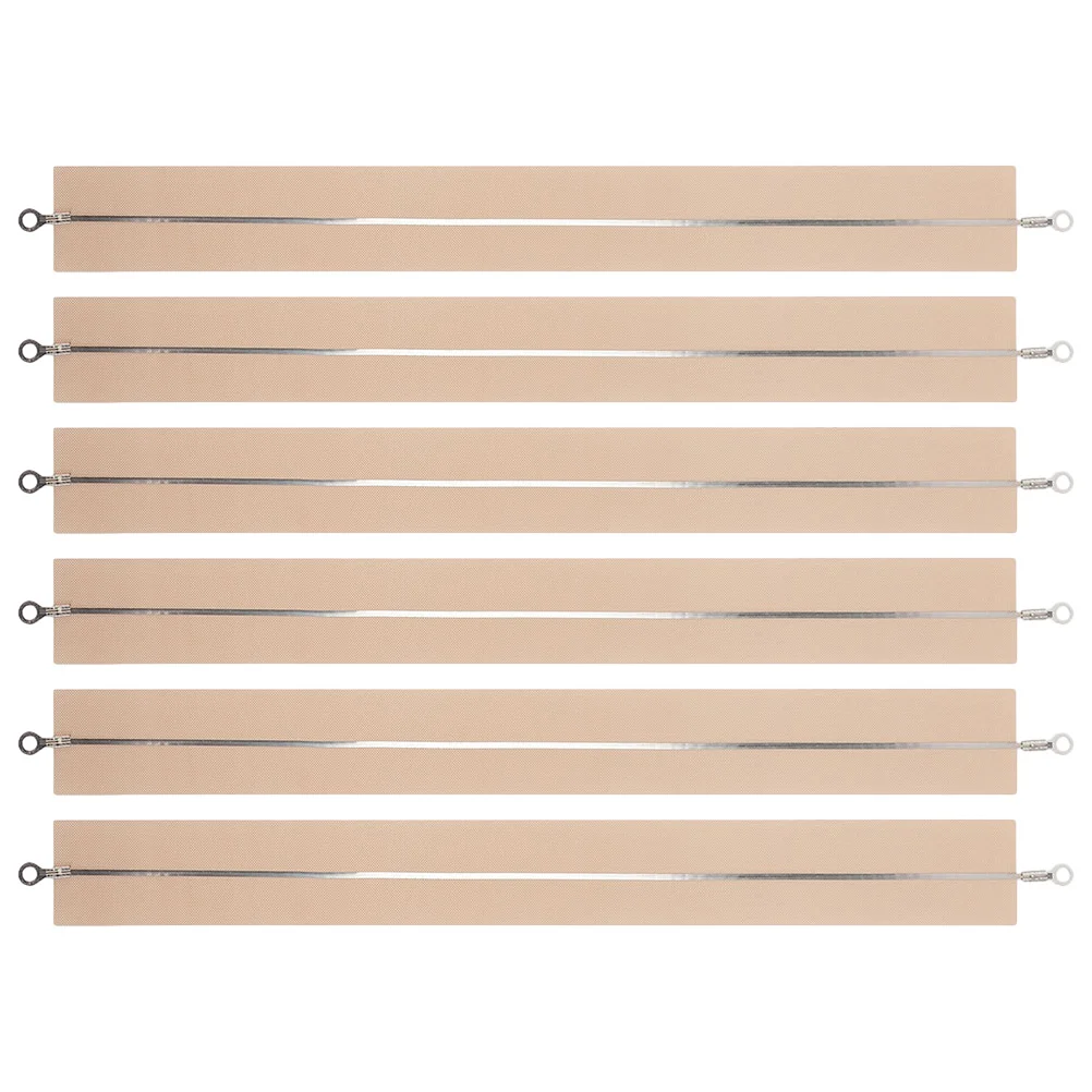 6 Pcs Sealer Accessories Replacement Parts Heating Element Strip Iron Cloth Repair Kit