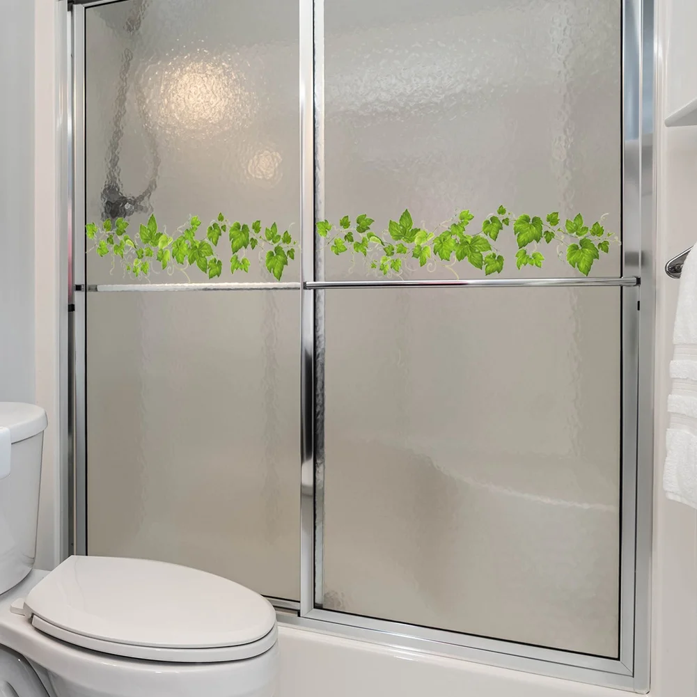 For Nature Themed Rooms Green PVC Wall Sticker Long Lasting Wall Decoration Removable Wall Art Waterproof Material