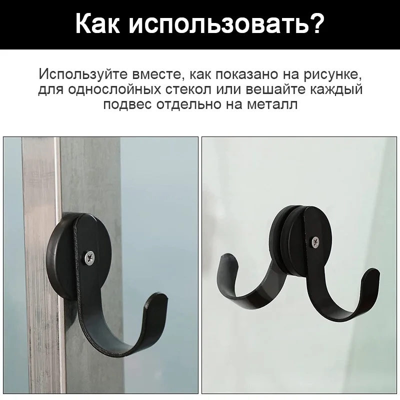 Gancho magnético forte para ganchos, fácil de usar, organizador real de economia de espaço, resistente e confiável