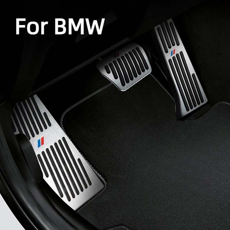 

Car Accelerator Brake Foot Rest Pedal Interior Decoration Cover Accessories For BMW X1 X2 X3 X4 X5 X6 3 5 6 7 Series F15 F10 E70