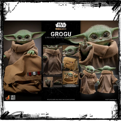 재고 있음 Hottoys LMS015 스타 워즈 Grogu 1/6 군인 인형 애니메이션 액션 피규어 장난감 선물 모델 컬렉션 취미