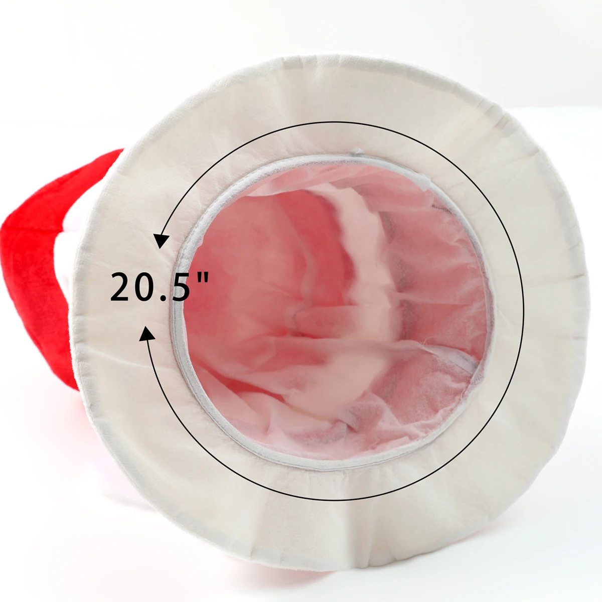 Chapeau de Costume pour tout-petits, haut rayé rouge et blanc, casquette de noël pour enfants, accessoires de spectacle Cosplay pour fête d'anniversaire de 4 à 8 ans