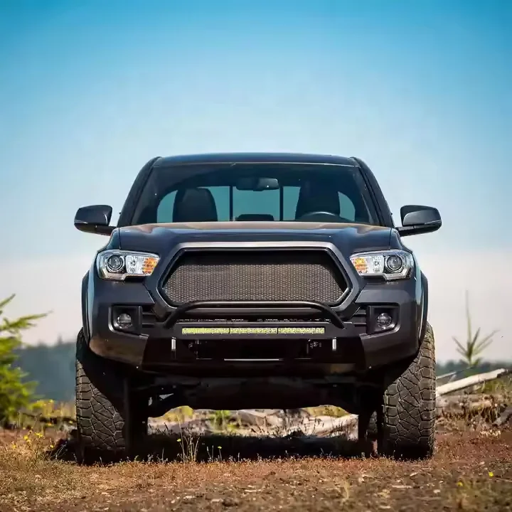 2016 -2022 Car Steel Front Bumper 4x4 Accessories for toyota tacoma