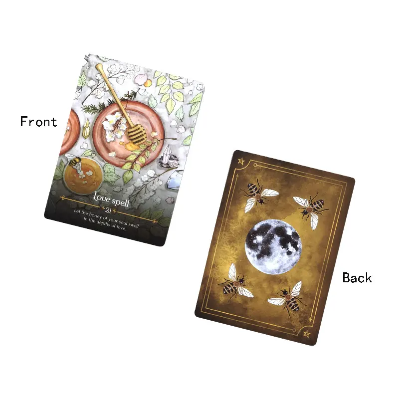 Seasons of the Witch Beltane Oracle Oracle Card Tarot Card Fate Divination Prophecy Card Family Party Game Tarot 44 Card Deck