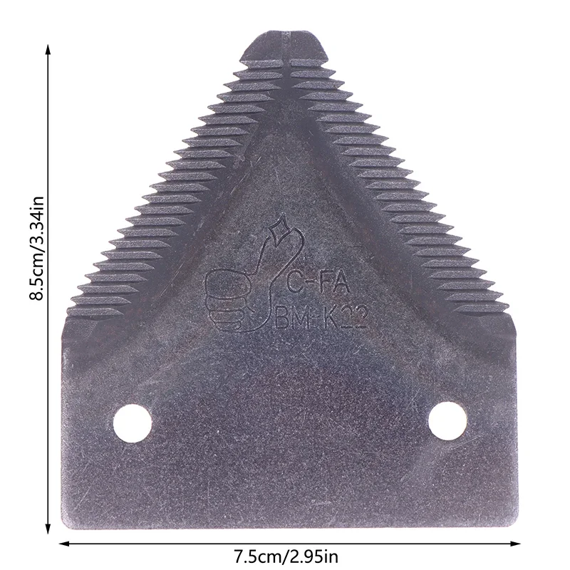 1 PCS Reaping Cutting Blade Kubota Yanmar Harvester DC60 DC70 AW70 AW82 Part #: 5T055-51330/5T072-51330