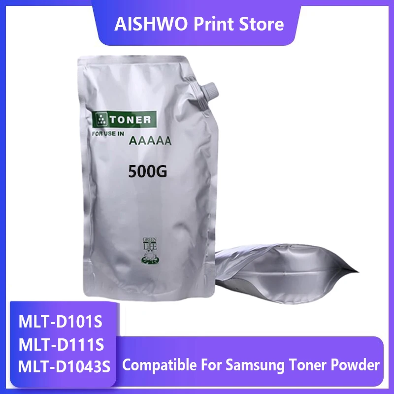 500G Compatible Toner powder for Samsung D111S 111S 111 Refill M2020/M2020W/M2021/M2021W/M2022/M2022W/M2070/M2070W/M2070F