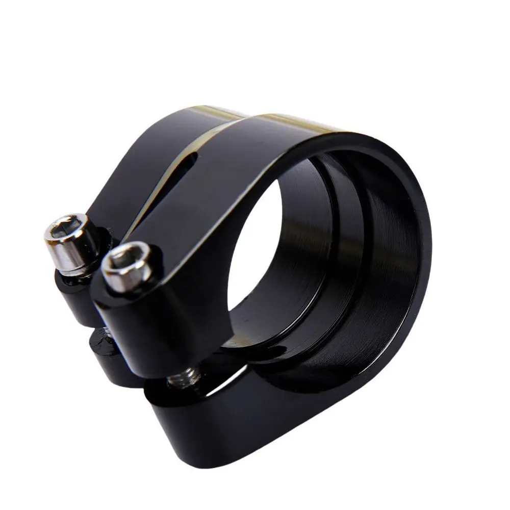 Зажим для подседельного штыря велосипеда из алюминиевого сплава, фиксатор подседельной трубы, быстроразъемный зажим для подседельной трубы, крепеж, двухслойный зажим для трубки сиденья велосипеда