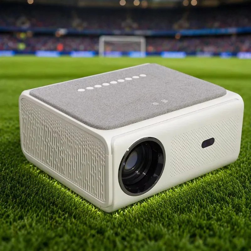 Smart Projector with 1080P Support 800 Lumens Portable Projector Home Outdoor Movie Projector Compatible with TV Stick