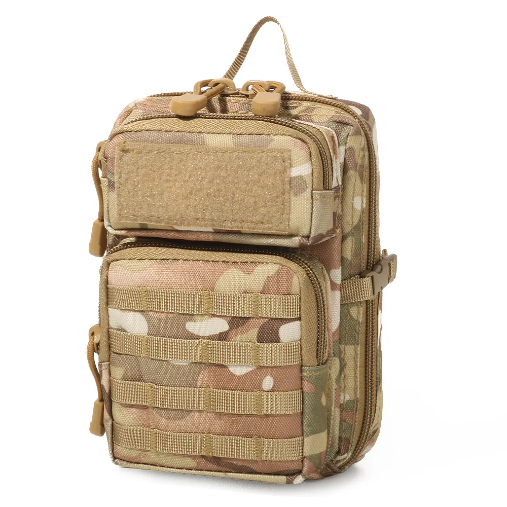 في الهواء الطلق EDC مول حقيبة التكتيكية Crossbody حقيبة محفظة صغيرة للهاتف المحمول ركوب الدراجات الخصر معلقة الحافظة القتالية المشجعين حقيبة الطوارئ