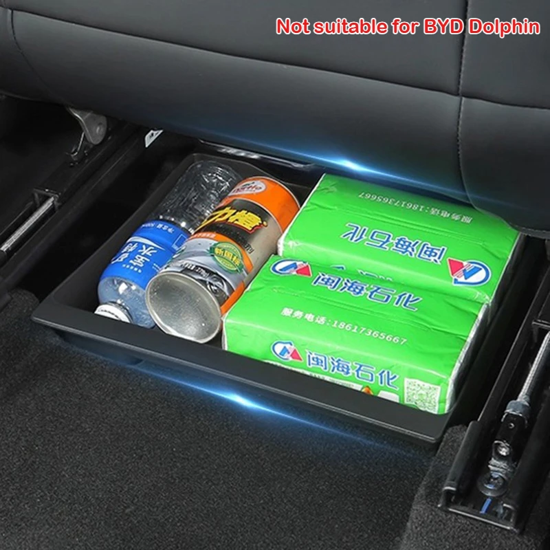 

Для BYD Seagull Dolphin Mini Surf нижний ящик для хранения переднего сиденья под сиденьем, двухтактный поднос, автомобильные аксессуары для интерьера