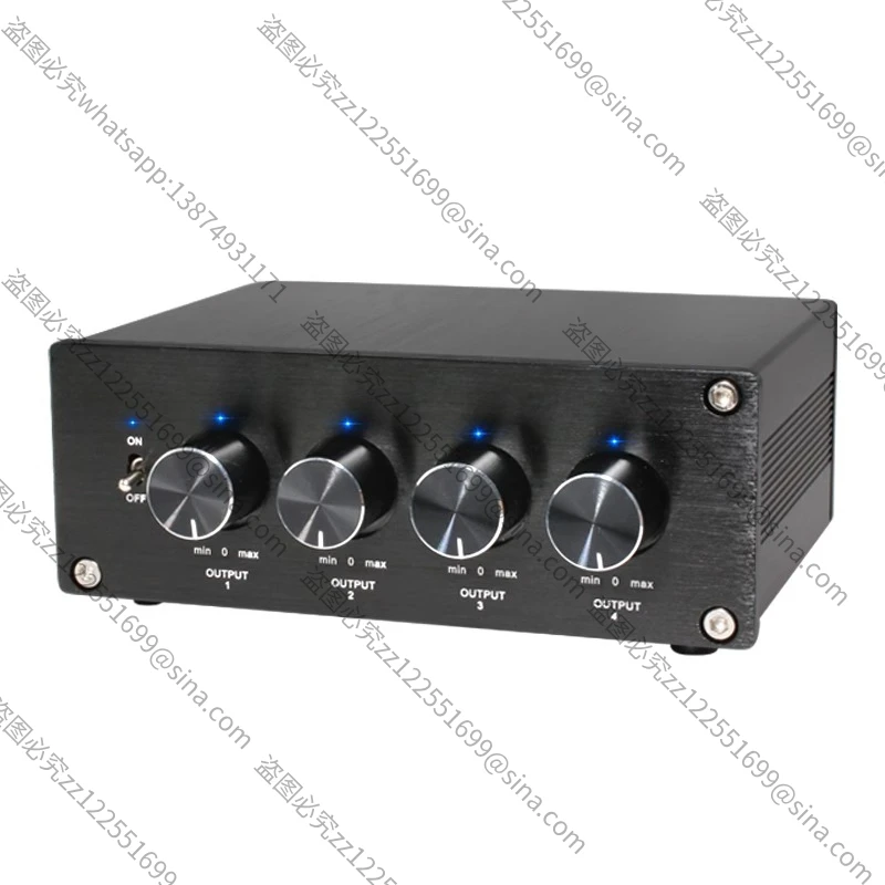 Suitable for Lossless Audio Signal 1 in 4 Out/4 in 1 Out Divider Transfer Switching One Input Four Simultaneous Output