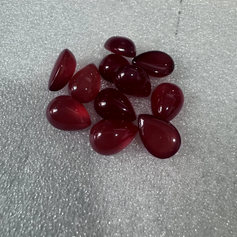 أحجار كريمة خاتم وجه للمجوهرات ، بيع بالجملة ، أحمر الخوخ الأصلي ، العقيق العقيق العقيق العقيق العقيق ، الكمثرى دروب 10 × 14 ، 15 × 20 ، 5 في العبوة