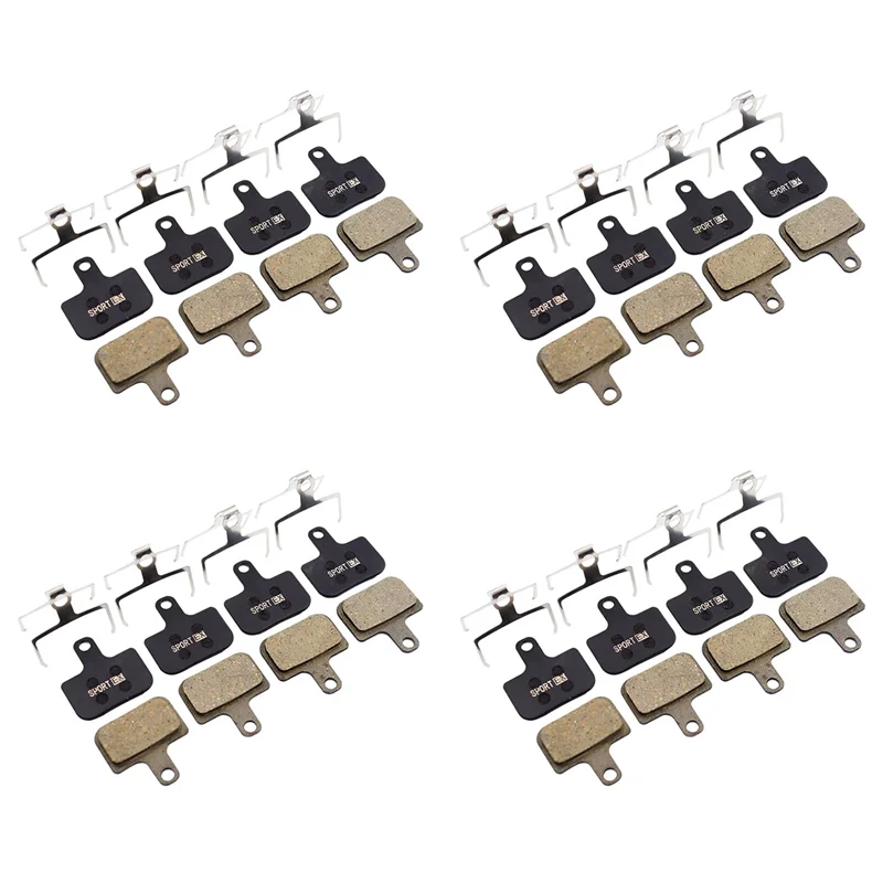 A99I-16 Pairs Sport EX, Bicycle Disc Brake Pads For AVID DB Elixir, SRAM LEVEL TL & T, Red Force Etap AXS