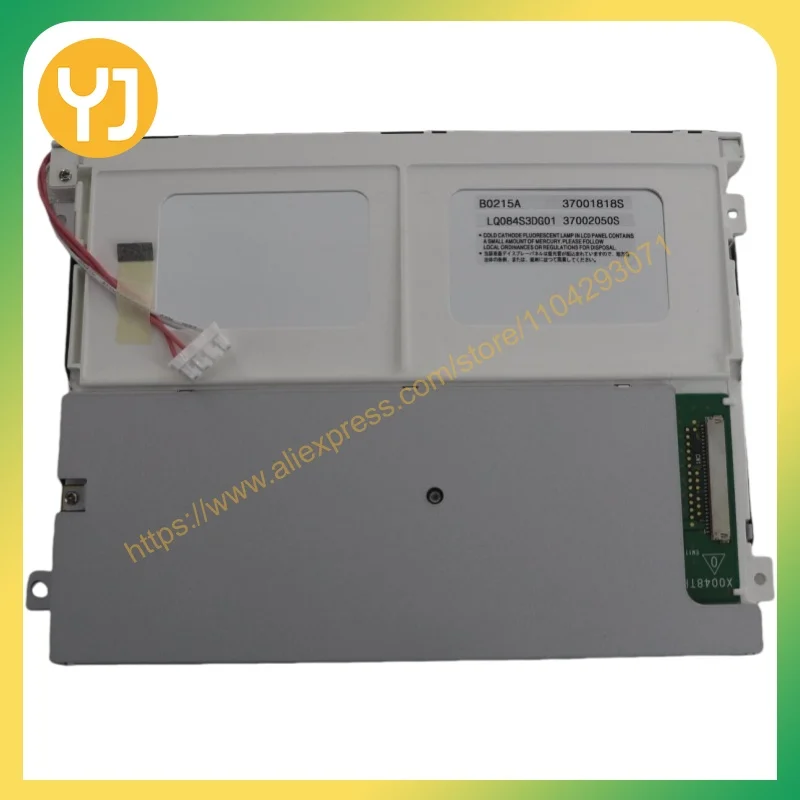 Tela LCD industrial original de 8,4 polegadas LQ084S3DG01 LQ084S3LG01 LQ084S3LG02