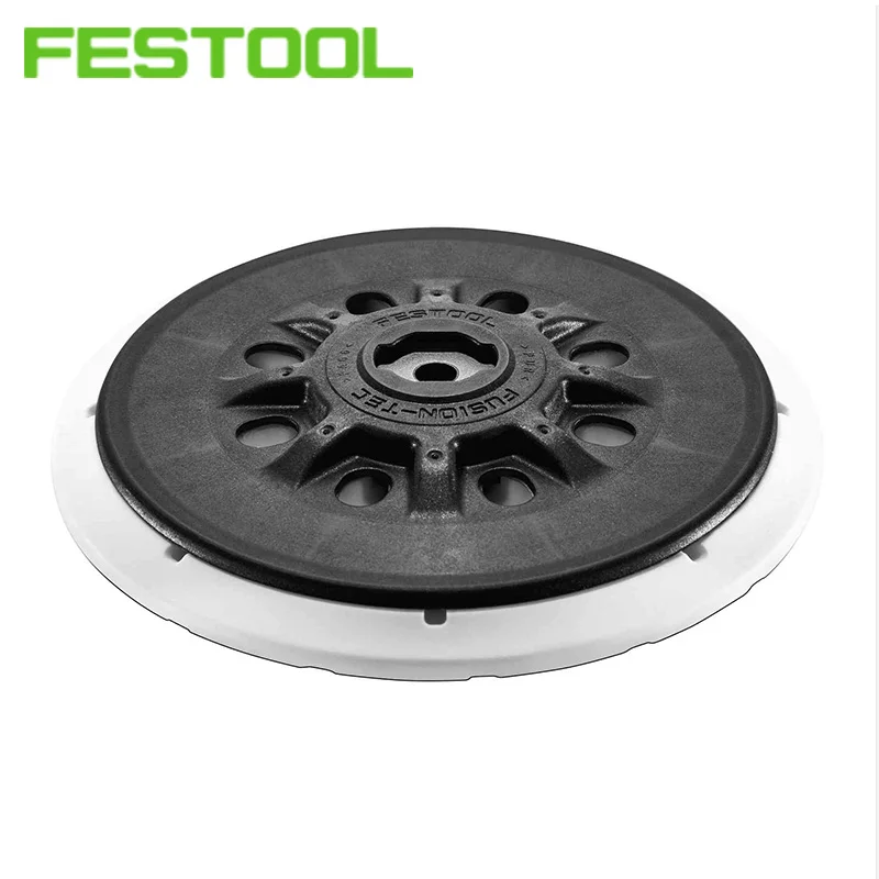 Мягкий шлифовальный круг нового поколения FESTOOL, Немецкая оригинальная насадка для сухого шлифования, Круглый лоток