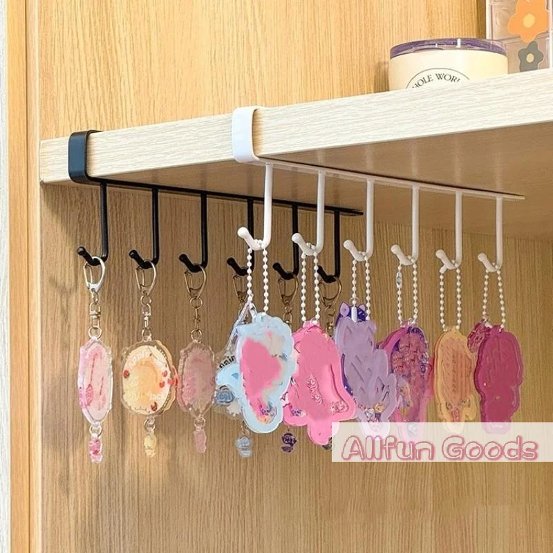 Keychain Hanger Pendants Display Rack Storage Rack Rotatable Rack Hair Ring Rope Desktop Finishing Holder For Earrings Watch