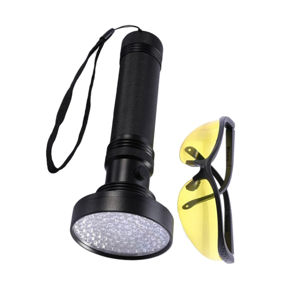 

Purple UV LED Flashlight for Scorpion Money Stains Urine 395nm 51LED Bright Focused Output Handheld Torch