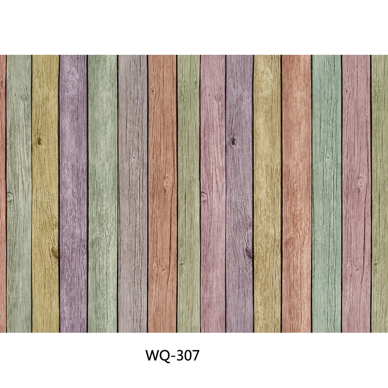 ZHISUXI Wood Floor Wooden Board Texture Photography Backdrops Props Vintage Newborn Baby Photo Studio Background WQ-18