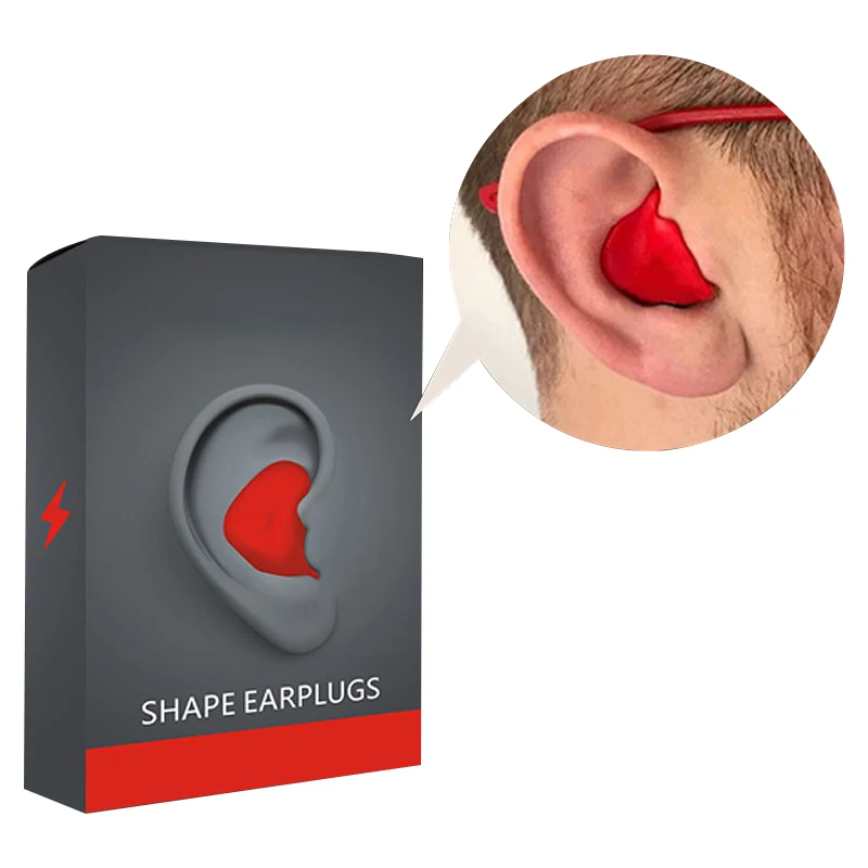 Noise-isolating Earplugs Nap Anti-noise Sleep Work With Anti-noise Artifact Snoring Super Thermoplastic Earplugs