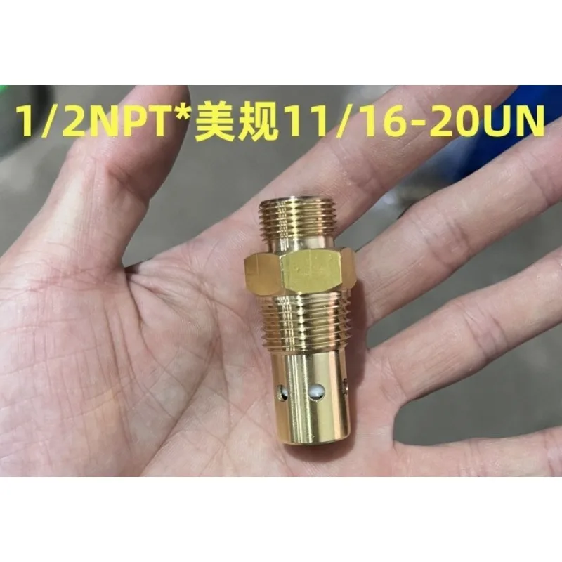 Suitable for Vertical One-way Valve Check Valve 1/2NPT * 11/16-20UN US Standard Air Compressor Air Pump Accessories